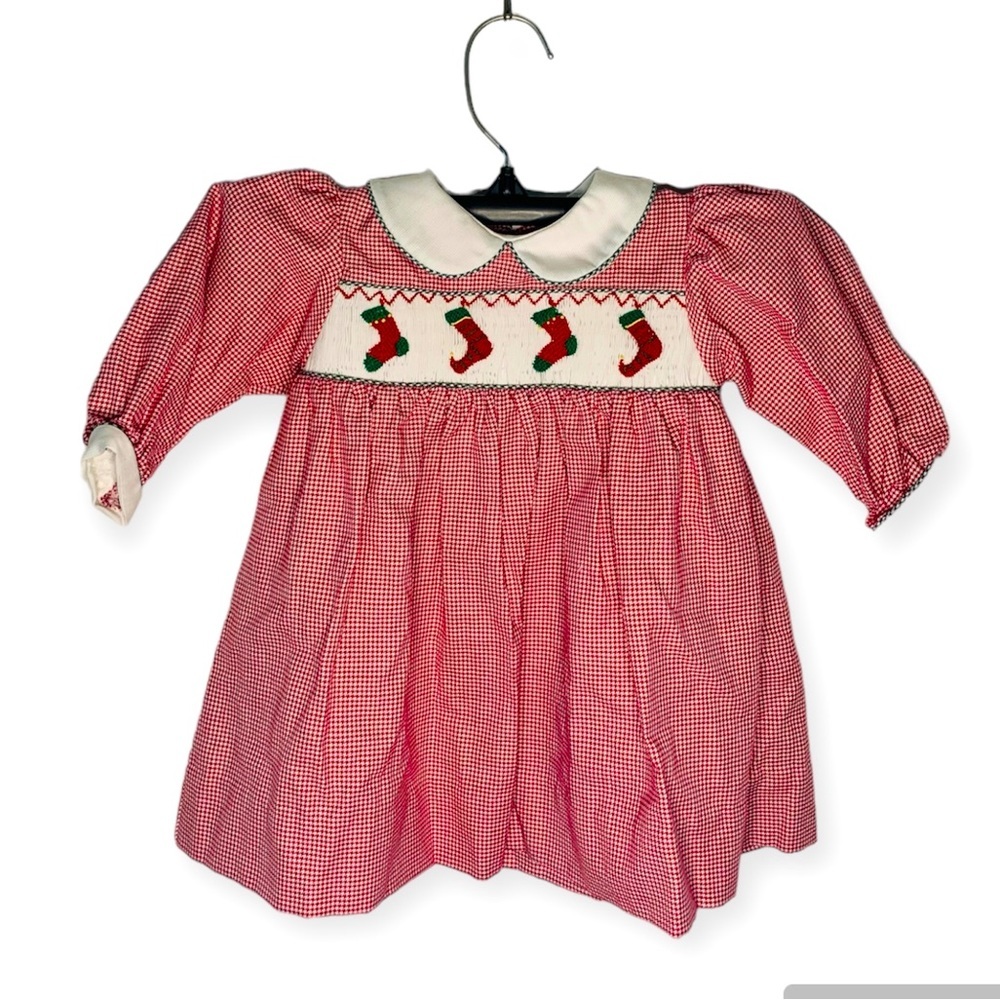 Petite Ami Christmas Dress Size 6 months